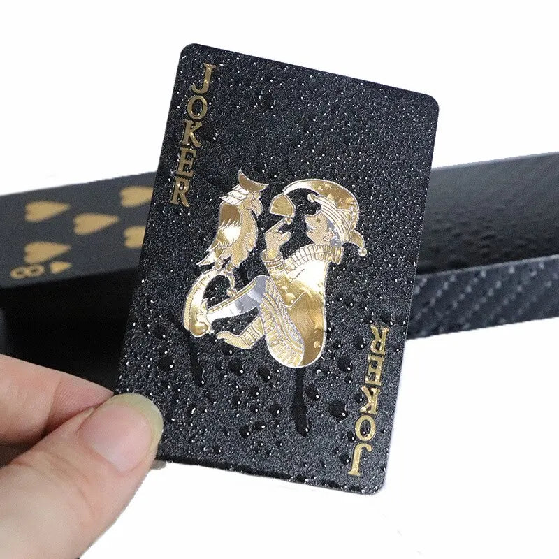 Elegance Black Gold Waterproof Poker