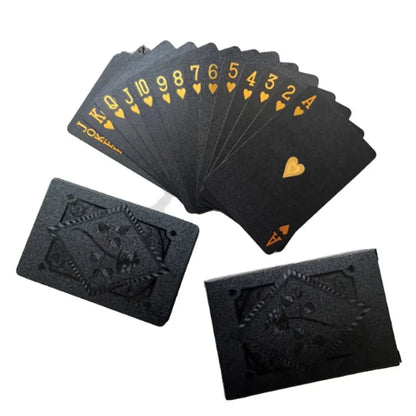 Elegance Black Gold Waterproof Poker